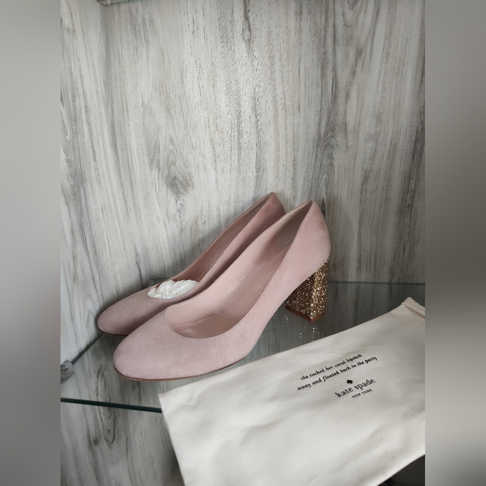 Kate Spade Pink and Gold Women's Shoes